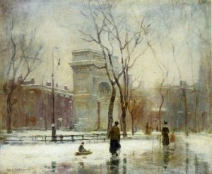 Winter In Washington Square