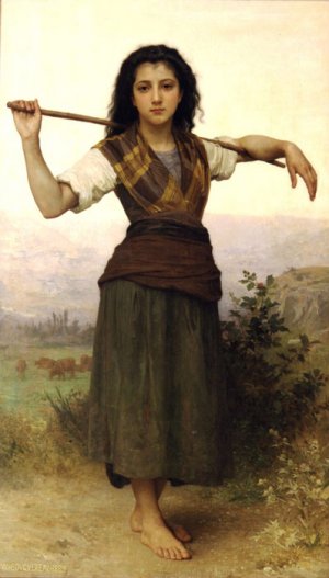 Pastourelle [Shepherdess], 1889