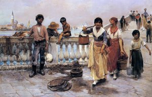 Water Carriers, Venice, 1884