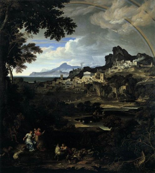 Heroic Landscape With Rainbow, 1815 - Click Image to Close