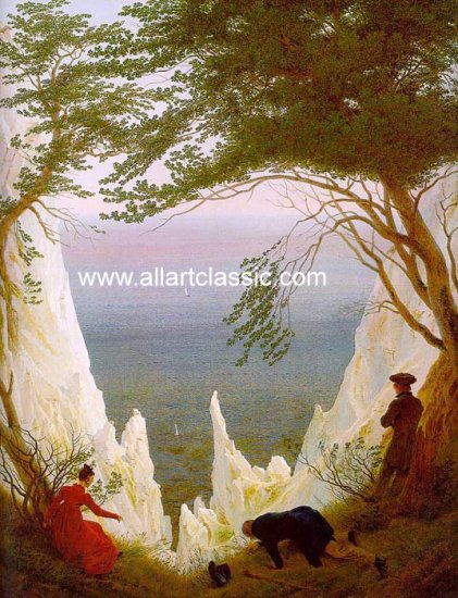 Chalk Cliffs On R?gen, 1818-1819 - Click Image to Close