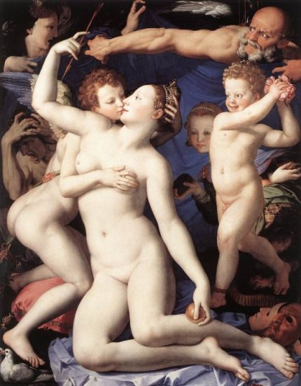 Venus, Cupide And The Time (Allegory Of Lust), 1540 - Click Image to Close