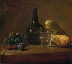 Still Life With Plums, 1730