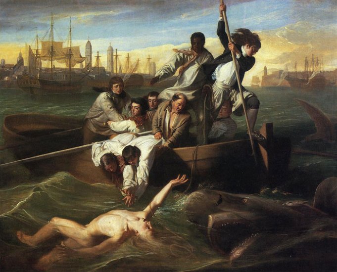 Watson And The Shark, 1778 - Click Image to Close