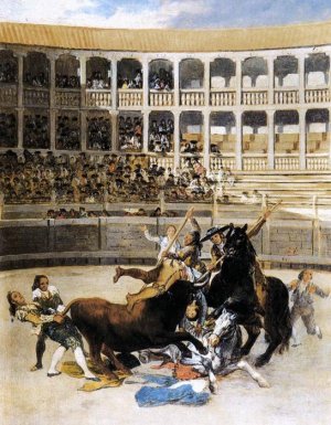 Picador Caught By The Bull, 1793