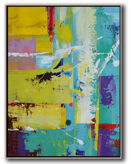 Palette Knife Contemporary Art #CTPV0A111 - Click Image to Close