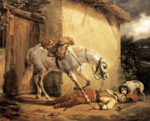 The Wounded Trumpeter, 1819