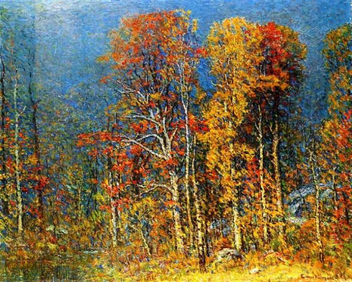 Fall Landscape , 1913 - Click Image to Close