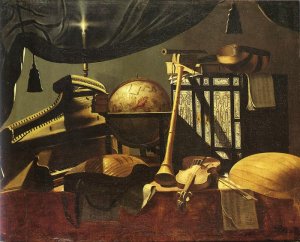 Still Life With Musical Instruments