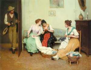 The Friendly Gossips, 1901