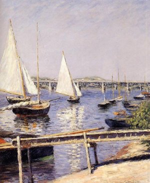 Sailing Boats At Argenteuil, C.1885-1890