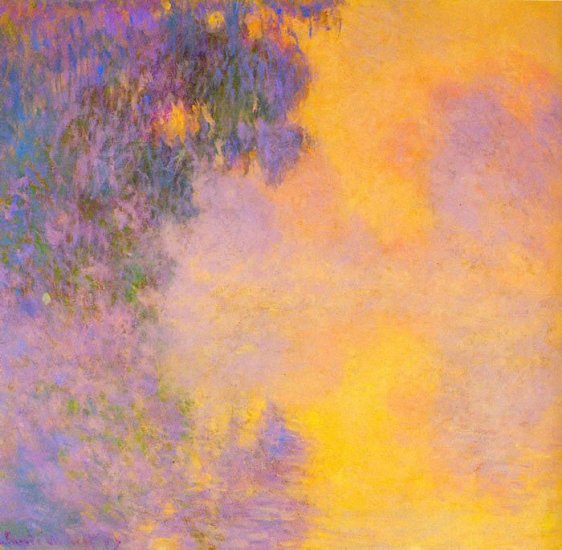 Misty Morning On The Seine Sunrise, 1892 - Click Image to Close