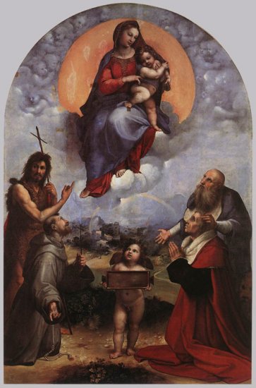 The Madonna Of Foligno, 1511-1512 - Click Image to Close