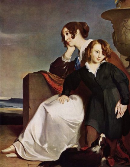 Mother And Son, 1840 - Click Image to Close