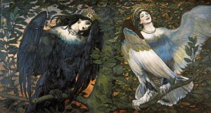 Sirin And Alconost. Song Of Joy And Sorrow. 1896