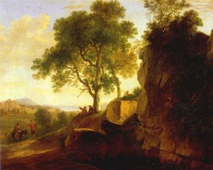 Landscape With Tall Rocks, 1643