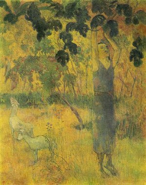 Man Picking Fruit, 1897