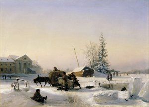 Ice Scating, 1849