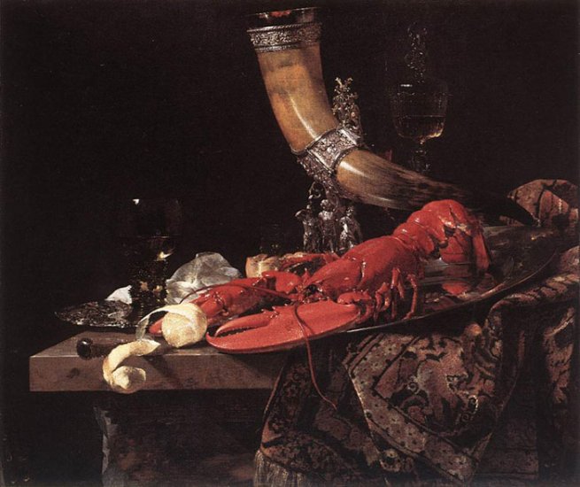 Still-Life With Drinking-Horn, C. 1653 - Click Image to Close