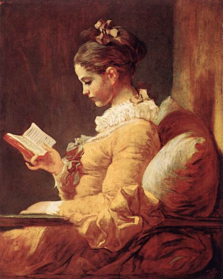 A Young Girl Reading, C.1776 - Click Image to Close