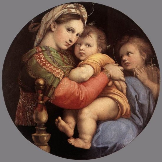 Madonna Della Sedia, 1513 - Click Image to Close