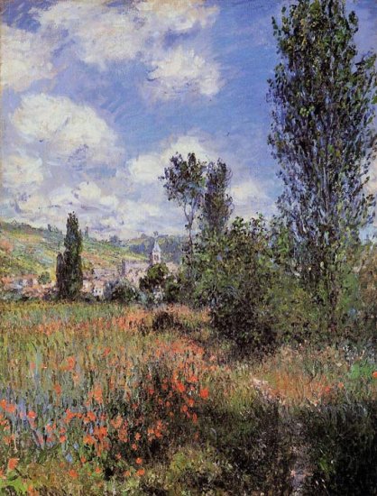 Lane In The Poppy Fields, Ile Saint-Martin , 1880 - Click Image to Close