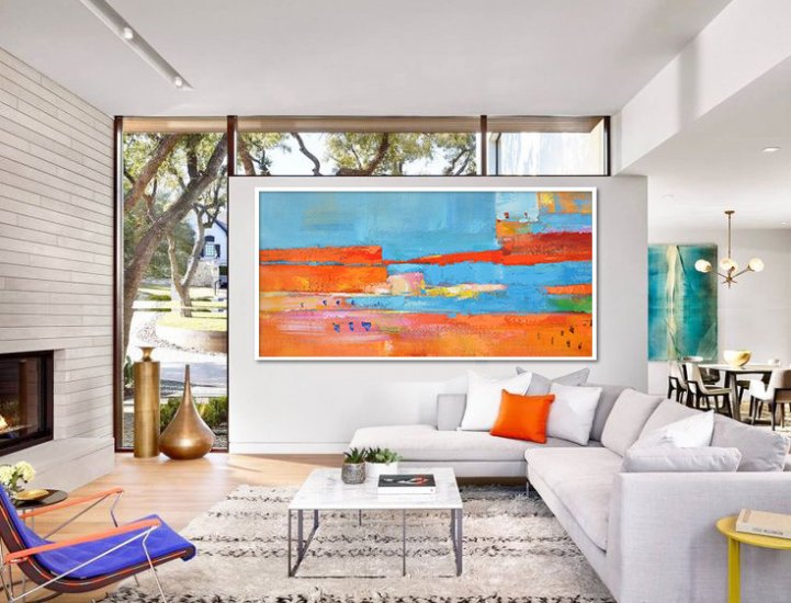 Panoramic Contemporary Art #CTPPS0A79 - Click Image to Close