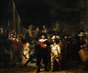 'The Company Of Frans Banning Cocq And Willem Van Ruytenburch', Known As The 'Nightwatch'