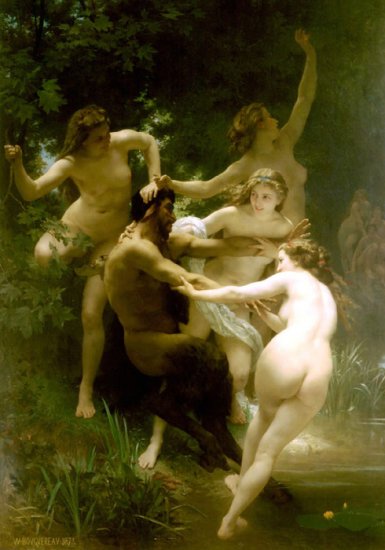 Nymphes Et Satyre [Nymphs And Satyr], 1873 - Click Image to Close