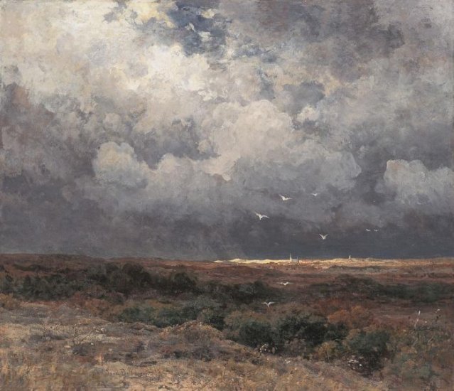 Village In The Dunes, 1890 - Click Image to Close