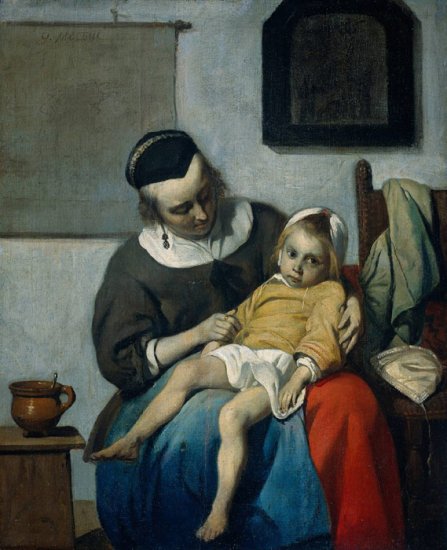 The Sick Child, C.1660-1665 - Click Image to Close