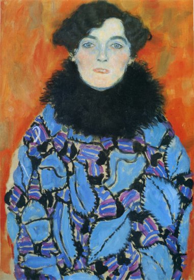 Portrait Of Johanna Staude, 1917 - Click Image to Close