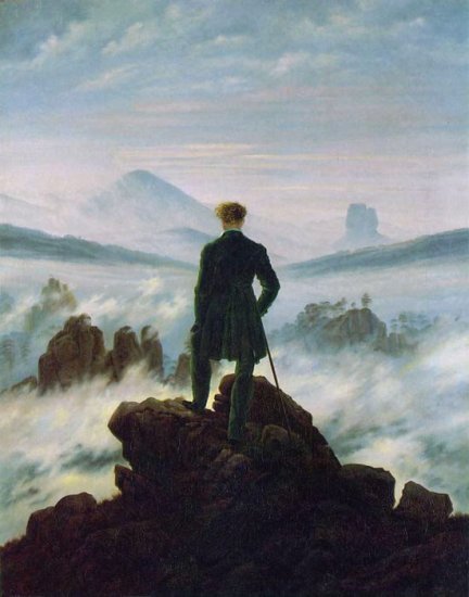 Wanderer Above The Sea Of Fog, 1818 - Click Image to Close