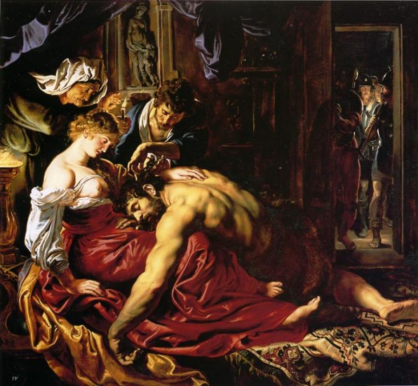 Samson And Dalila, 1609 - Click Image to Close