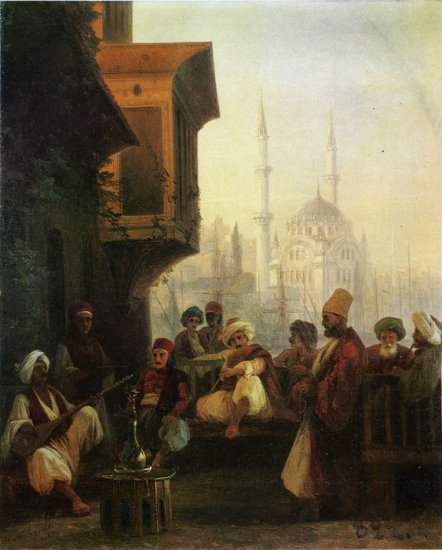 Oriental Scene, 1846 - Click Image to Close