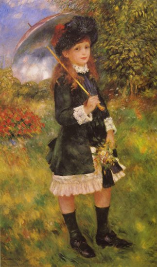 Girl With A Parasol, 1883 - Click Image to Close