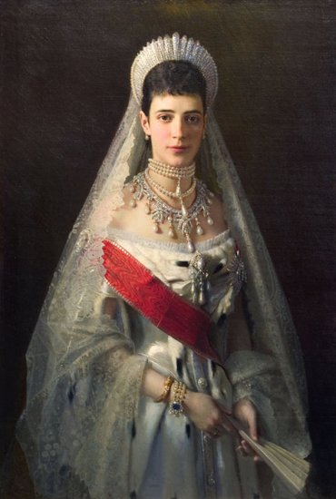 Portrait Of Empress Maria Fedorovna - Click Image to Close