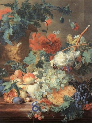 Fruit And Flowers, 1720