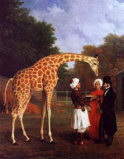 The Nubian Giraffe, 1827 - Click Image to Close