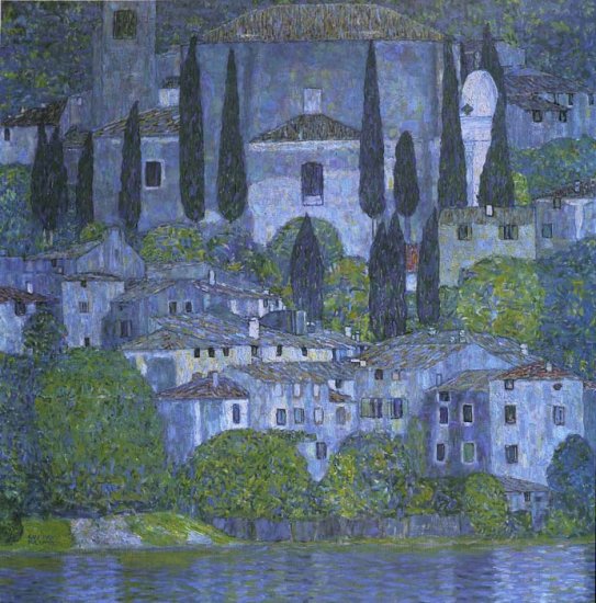 Church At Cassone, 1913 - Click Image to Close