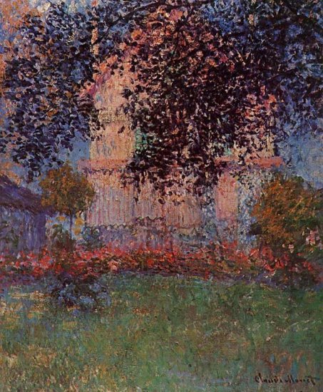 Monet's House In Argenteuil , 1876 - Click Image to Close