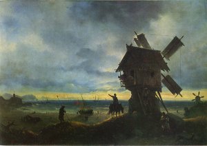 Windmill On The Seashore, 1837