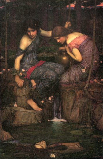 Nymphs Finding The Head Of Orpheus, 1900 - Click Image to Close