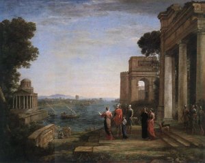 Aeneas Farewell To Dido In Carthage, 1676