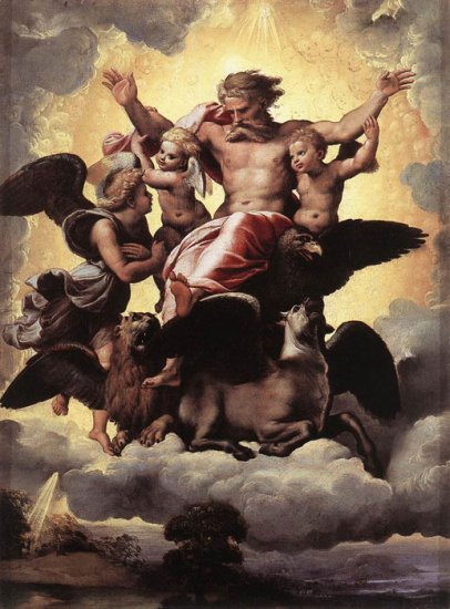 The Vision Of Ezekiel, 1518 - Click Image to Close