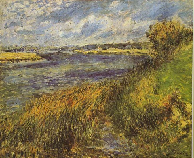 Banks Of The Seine, 1876 - Click Image to Close