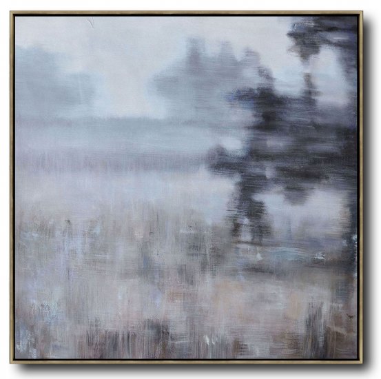 Abstract Landscape Oil Painting #ABS0A34 - Click Image to Close