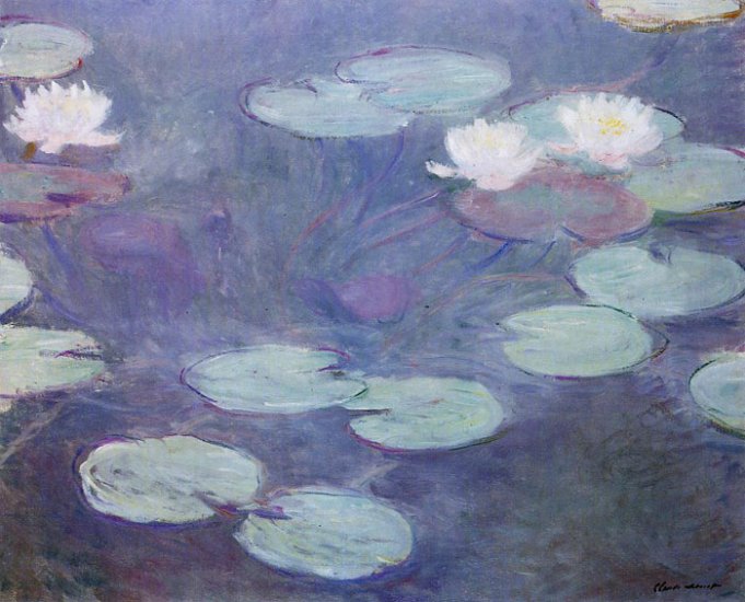 Pink Water-Lilies , 1897 - Click Image to Close