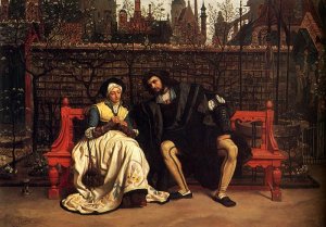 Faust And Marguerite In The Garden, 1861