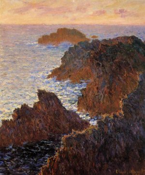 Rocks At Belle-Ile, Port-Domois , 1886